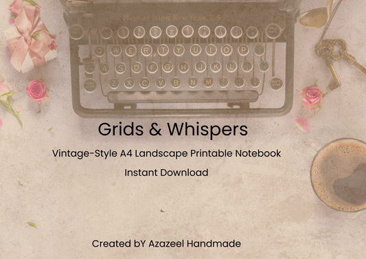 The Ultimate A4 Landscape Notebook for Vintage Lovers