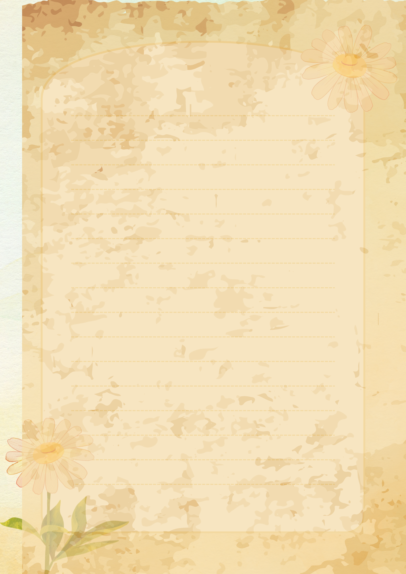 Daily Journal - A4 printable