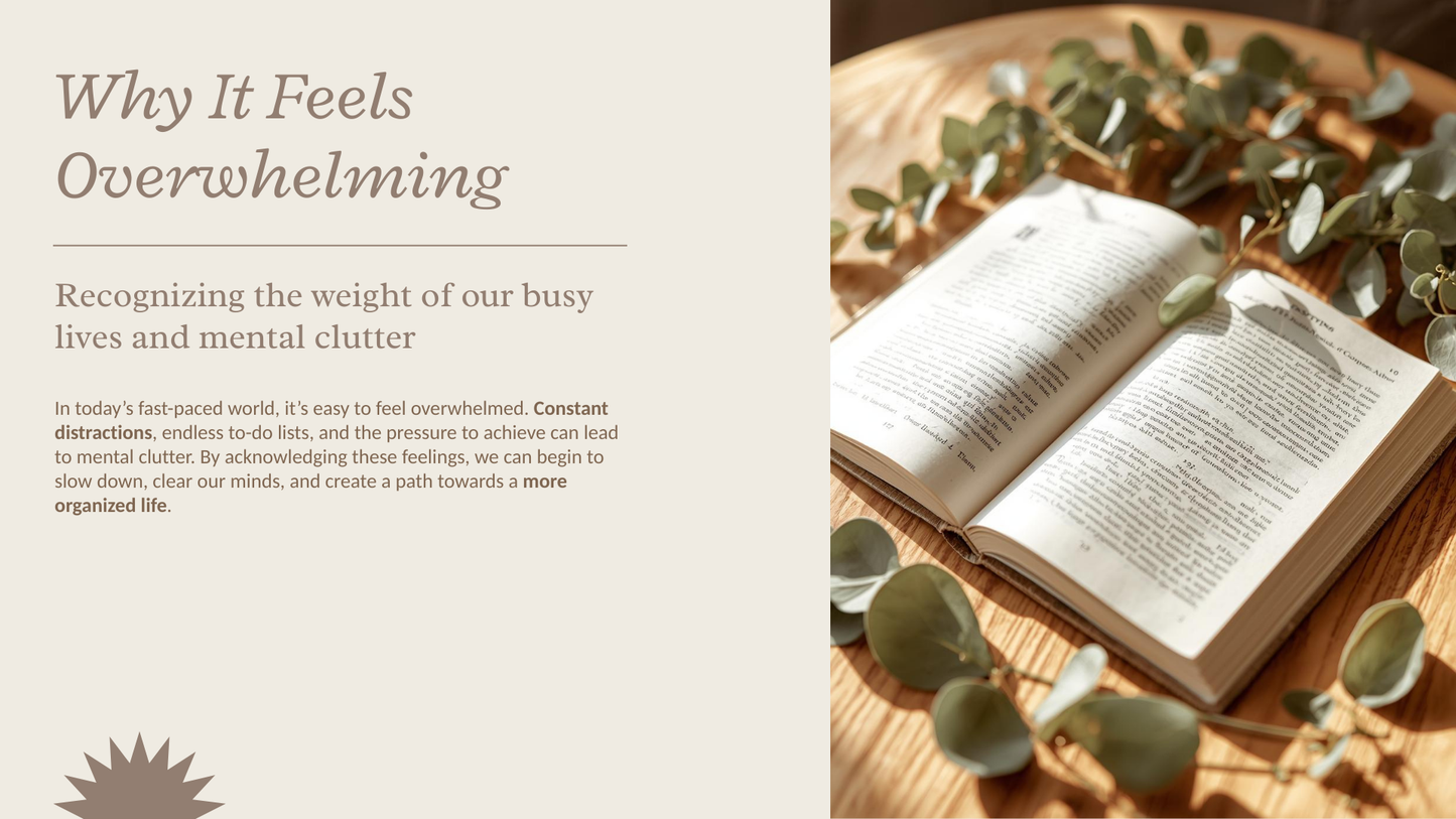 The Simple Life Reset Guide | A Junk Journal Planner for Clarity & Calm